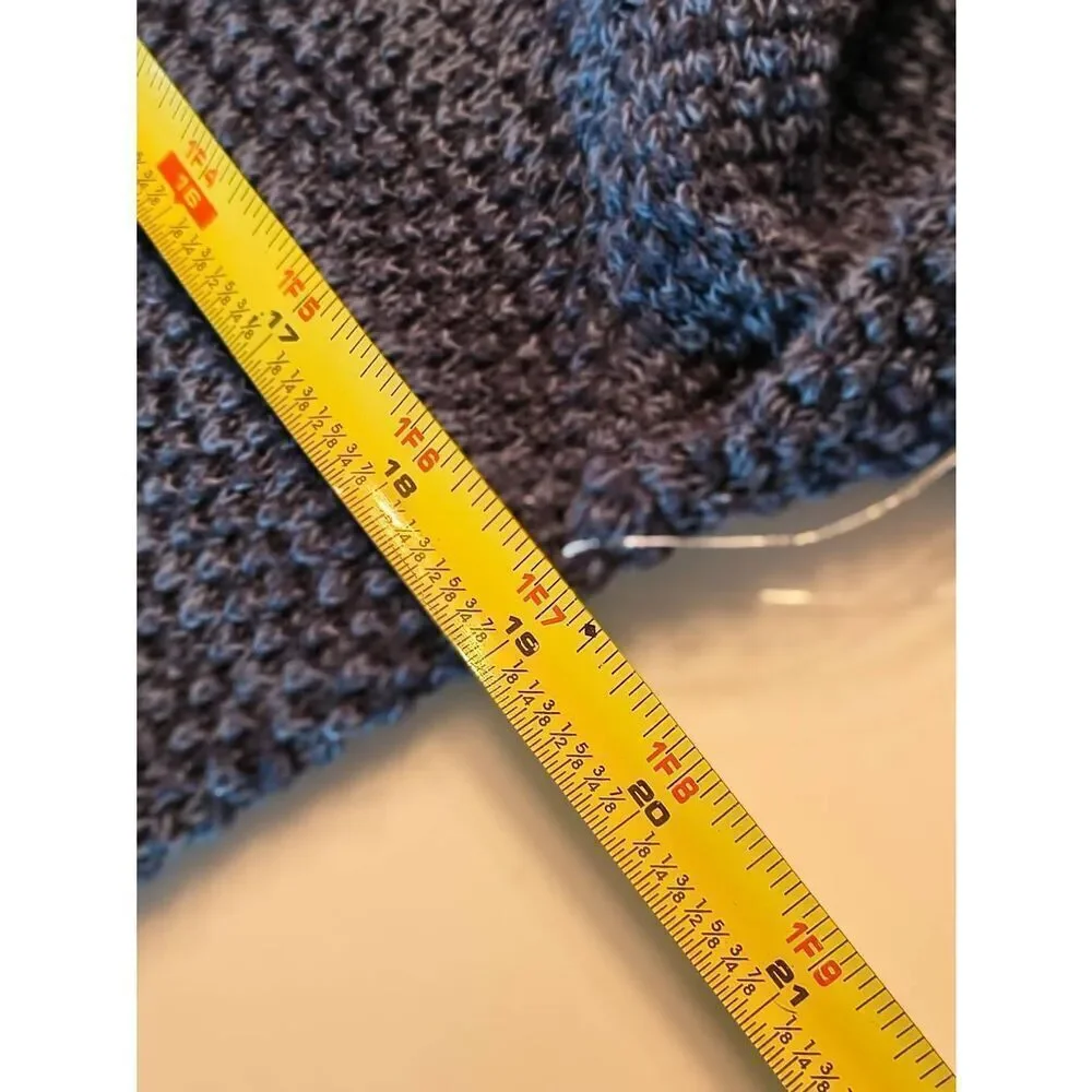 Chaps Boys Wolf Intarsia Crewneck Knit Sweater Size XL Blue WOLFPACK NC STATE Se